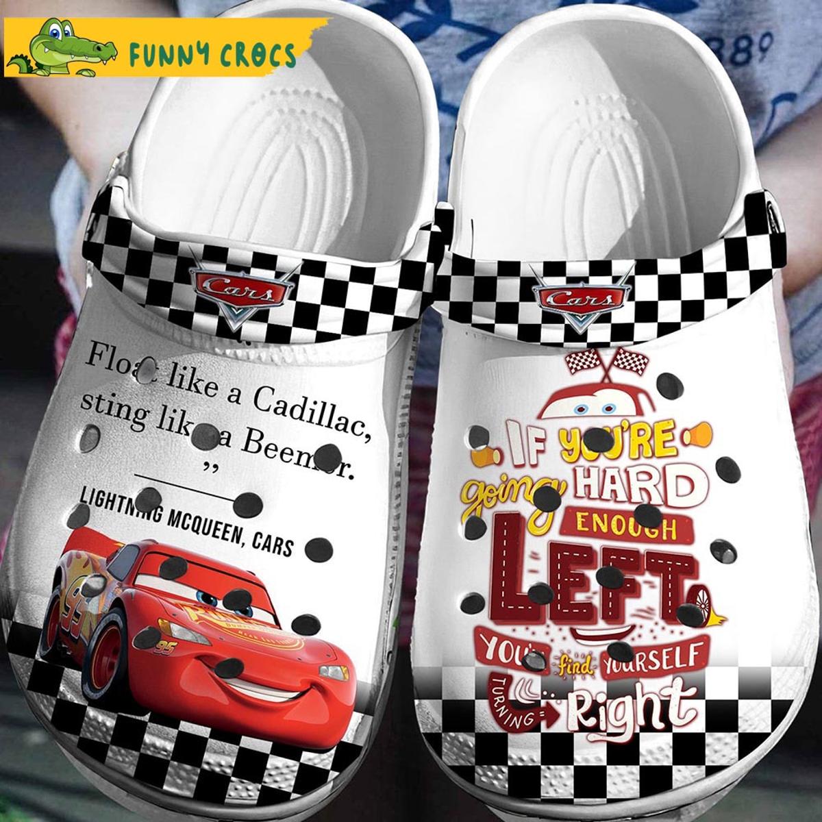 Customized Funny Lightning Mcqueen Crocs Kids