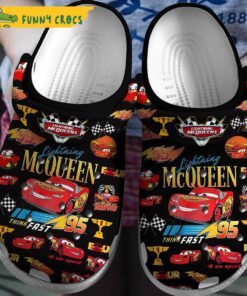 Cars Lightning Mcqueen Crocs Shoes