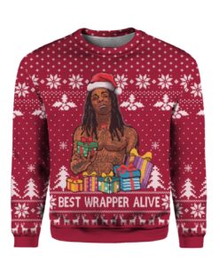 Lil Wayne Best Wrapper Alive Christmas Sweater