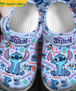 Custom Ohana Mlean Family Stitch Crocs Clog Slippers