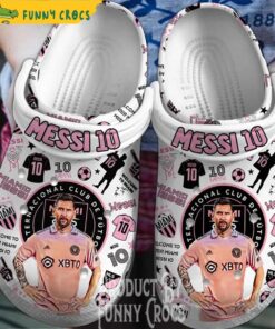 Lionel Messi Inter Miami Crocs Shoes