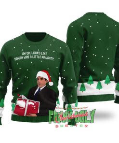 Little Naughty The Office Christmas Sweater