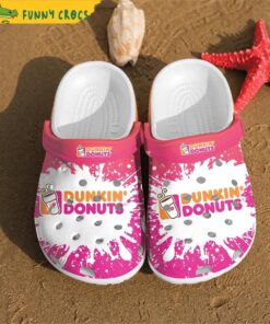 Logo Dunkin Donuts Crocs Slippers