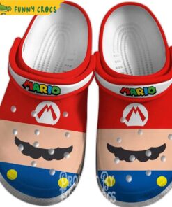 Logo Mario, Super Mario Crocs Shoes