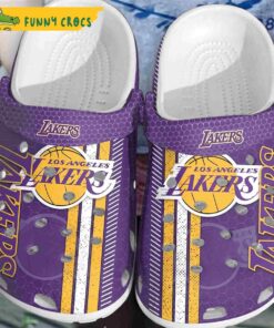 Los Angeles Lakers Basketball Club Nba Crocs Slippers