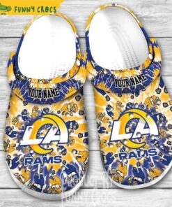 Los Angeles Rams Grateful Dead Crocs Shoes