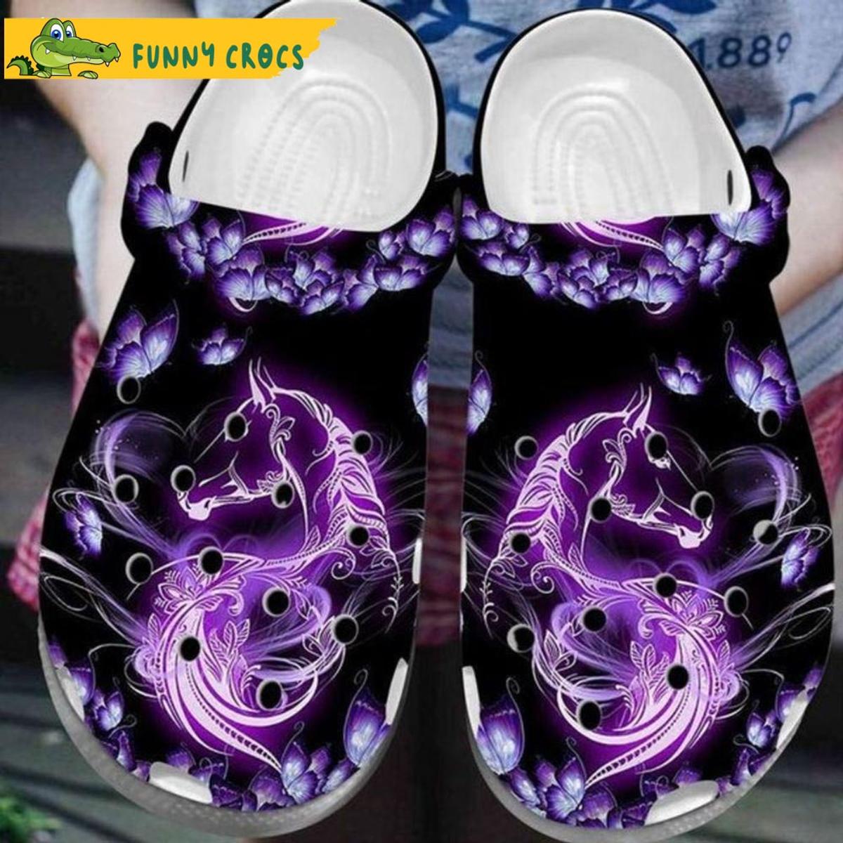 Magical Horse Crocs Clog Shoes