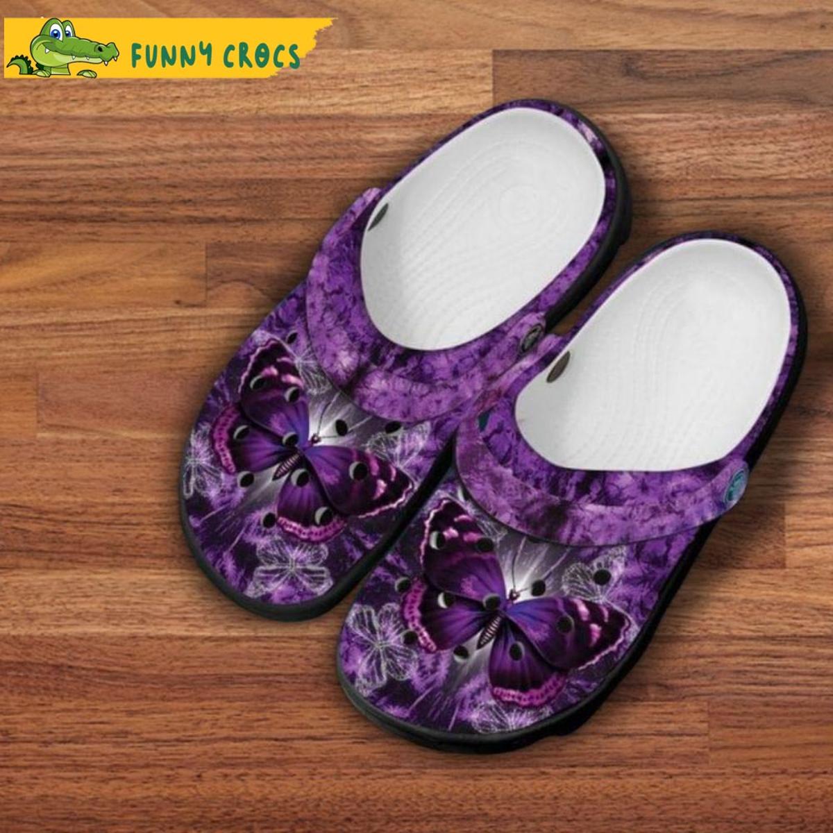 Magical Green Butterfly Crocs Clog Shoes