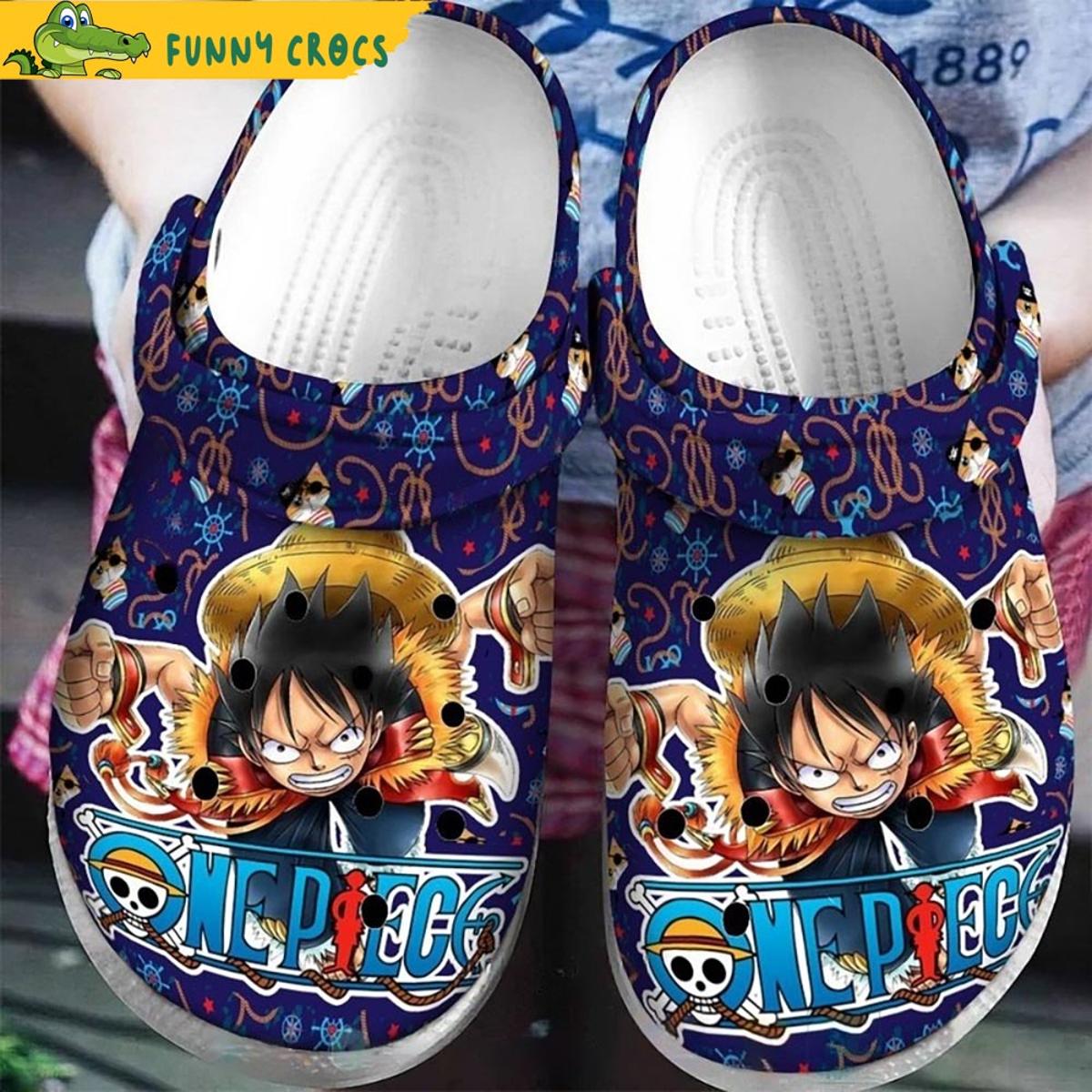 Monkey D. Luffy Characters One Piece Crocs Shoes