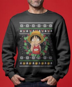 Luffy One Piece Funny Ugly Christmas Sweaters