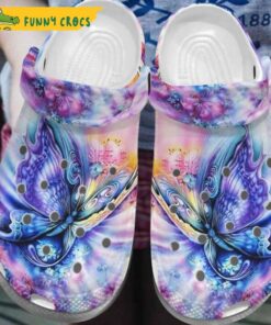 Luxury Butterfly Magical Flower Crocs Shoes