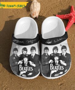 Funny Pattern Beatles Crocs Clog