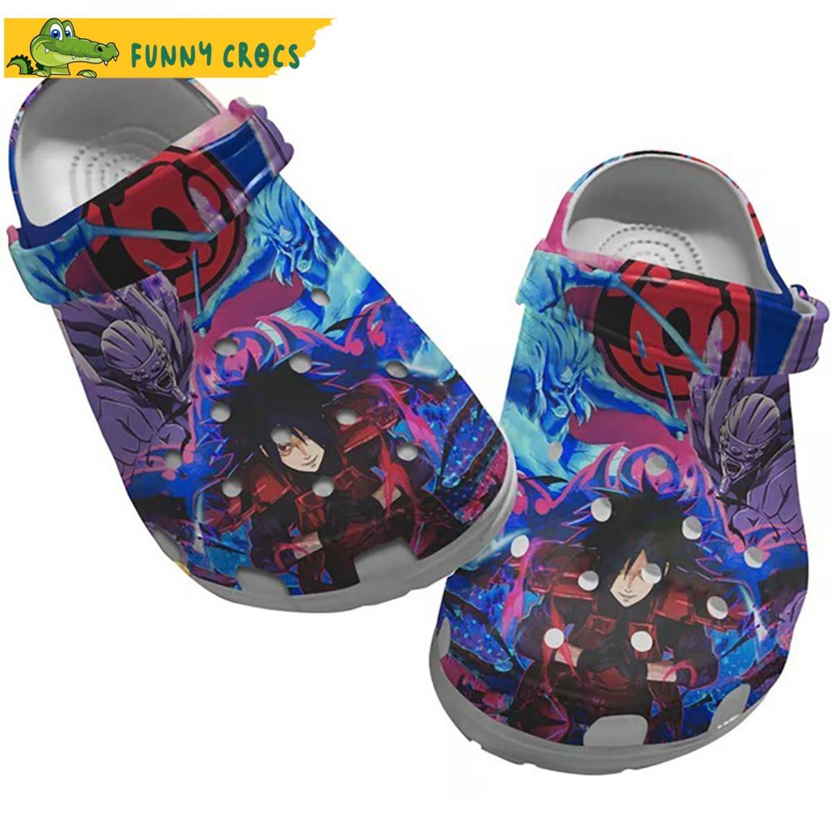 Personalized Sasuke X Naruto Crocs Sandals