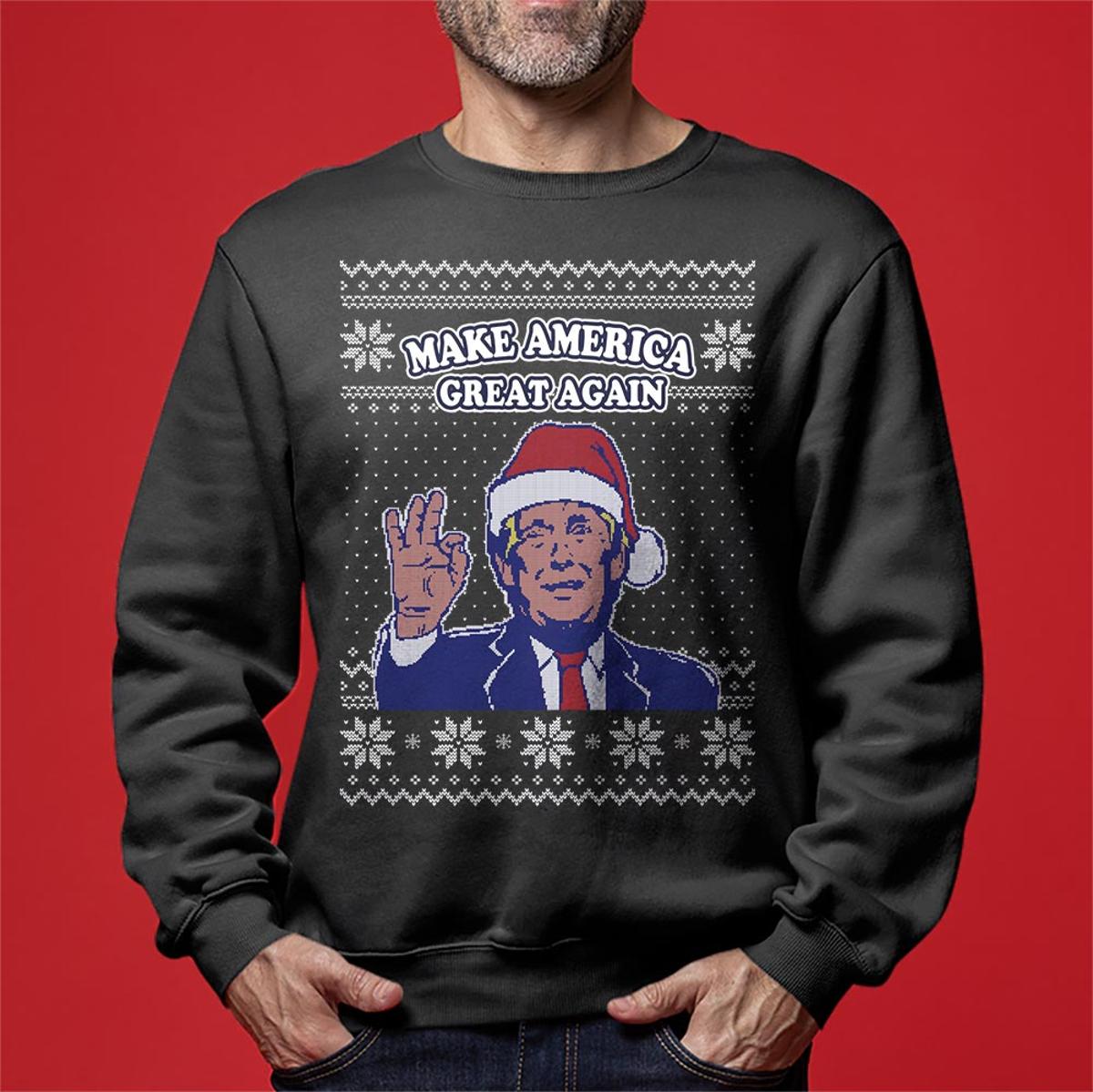 Unique Fleece Navidad Funny Christmas Sweater