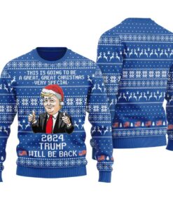 Make Usa Great Again Trump Christmas Sweater