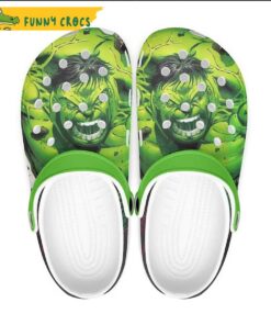 Man To The Green Hulk Crocs Shoes