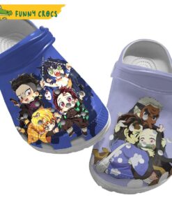 Manga Demon Slayer Crocs Slippers