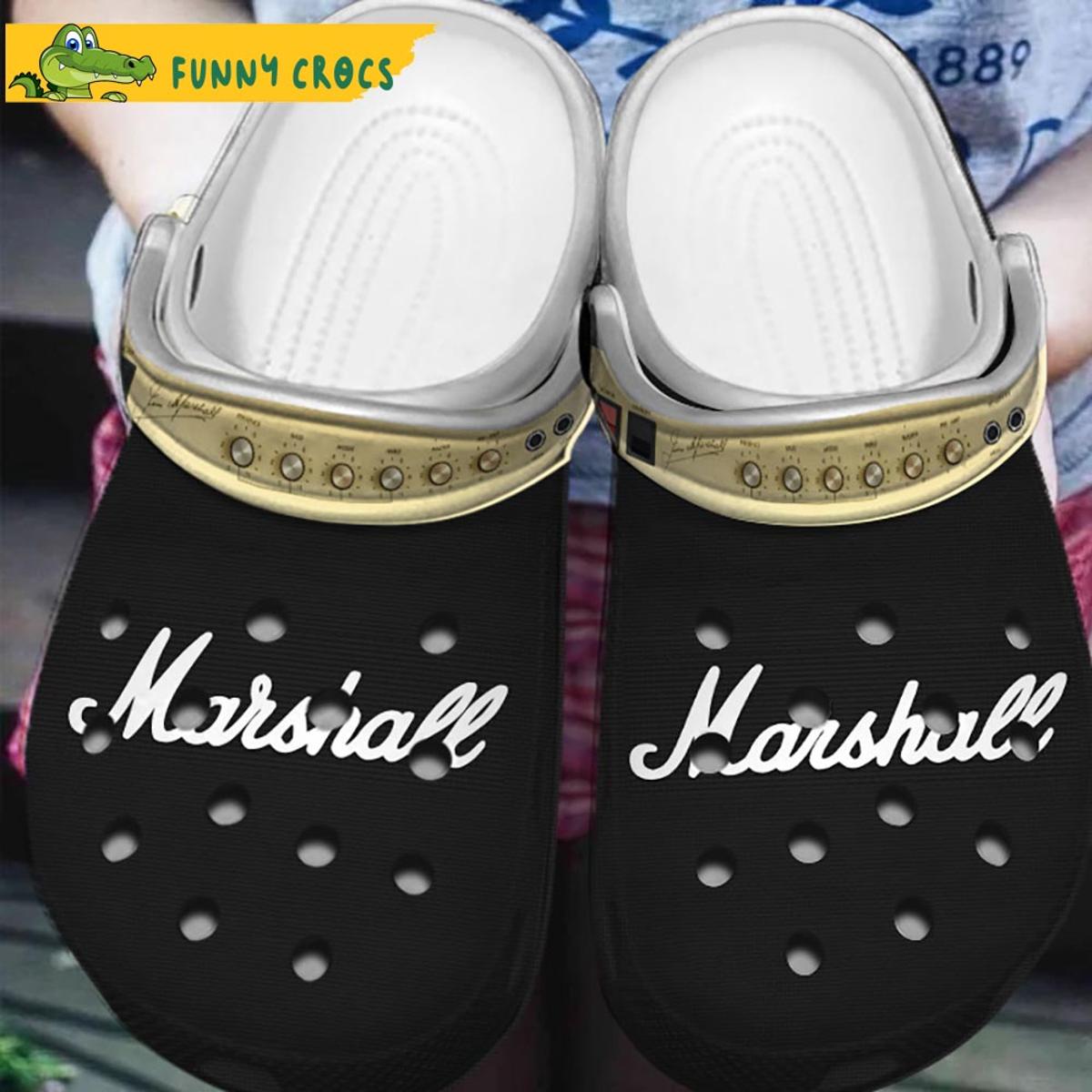 Marshall Brown Music Crocs Slippers