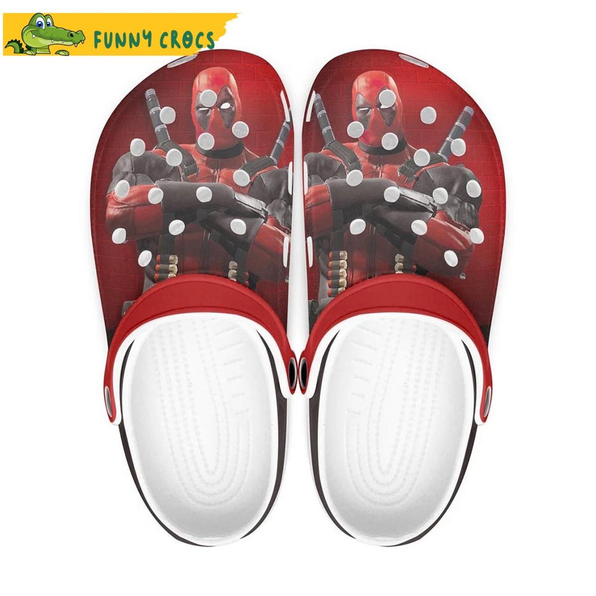 Deadpools Crocs Shoes