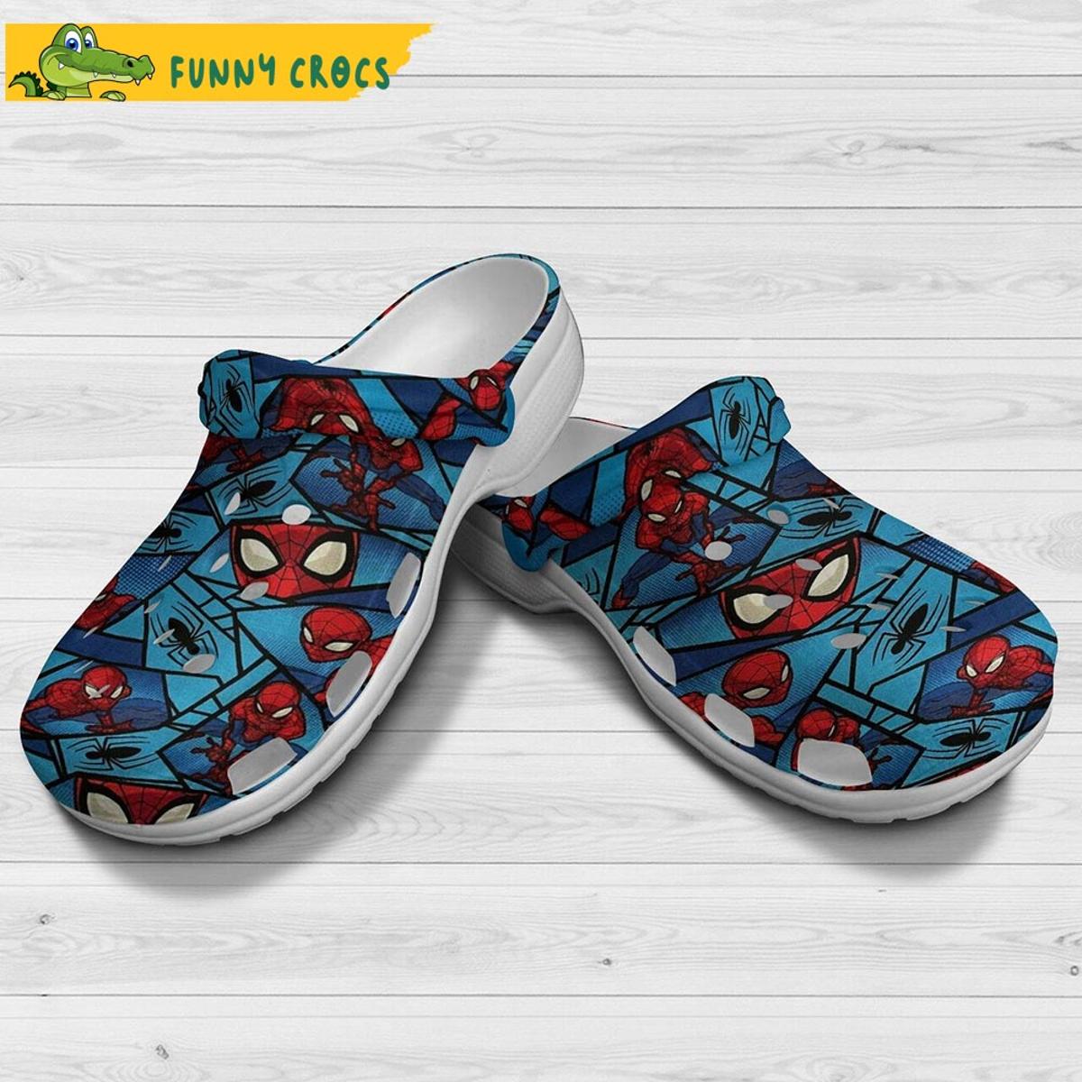 New Spider Man Crocs Shoes