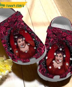 Personalized Sarah Sanderson Sisters Face Witches Hocus Pocus Crocs Clogs