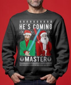 Master Obi-wan Kenobi Funny Christmas Sweaters