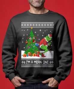 Mean One Grinch Ugly Sweater