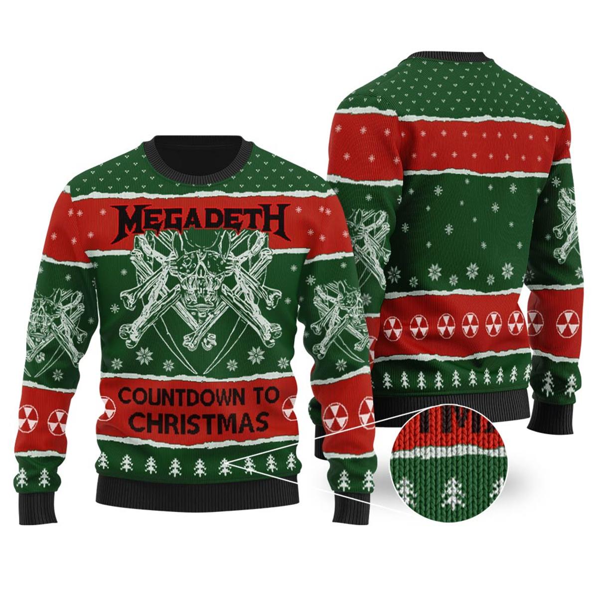 Megadeth Christmas Sweater
