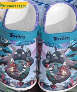 Funny My Neighbor Totoro Cartoon Crocs Shoes