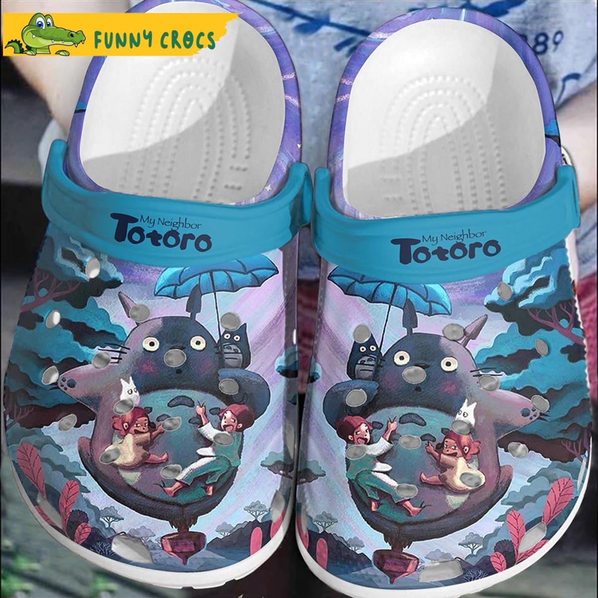 Funny My Neighbor Totoro Cartoon Crocs Shoes