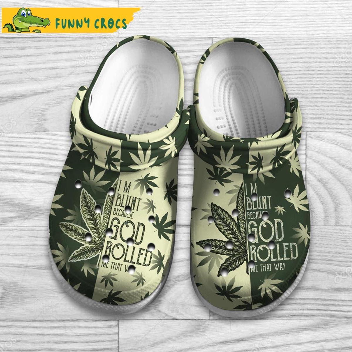 No Bad Trips Funny Weed Crocs Slippers