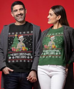 Merry Christmas Precious Lotr Sweater And Women