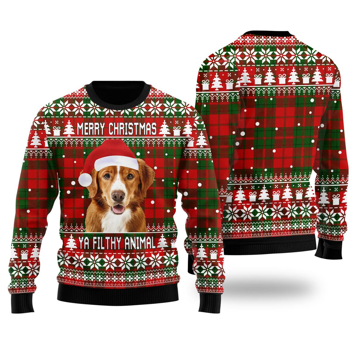 Top Of The Nice List Custom Ugly Sweaters