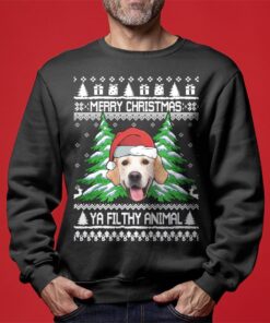 Merry Christmas Ya Filthy Animal Custom Ugly Sweater