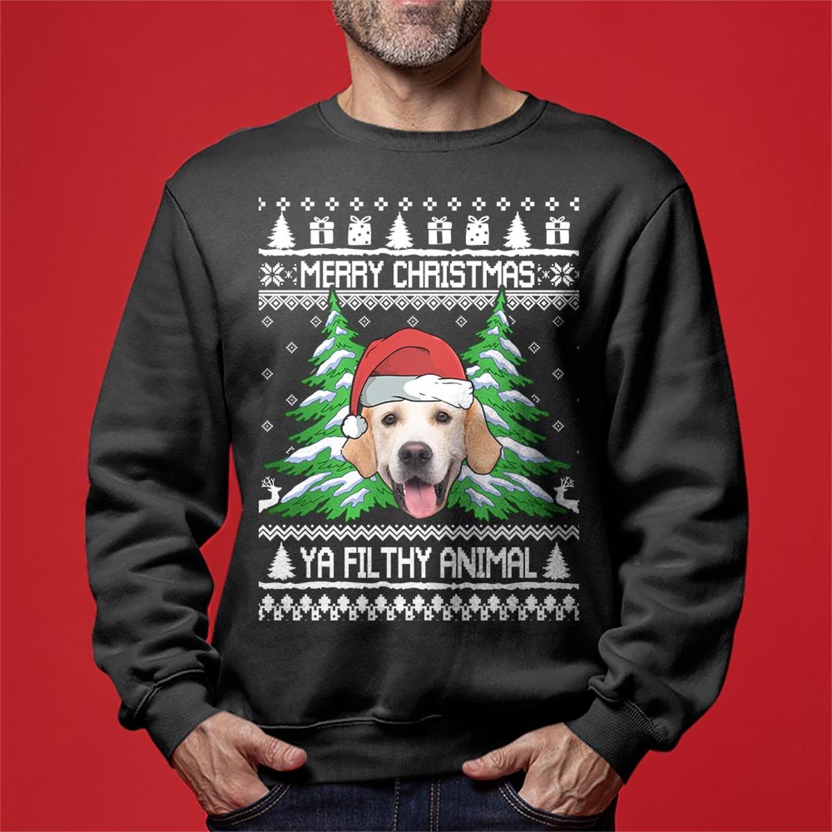 Purry Navidad Funny Cat Funny Christmas Sweaters