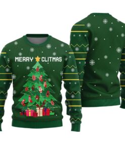 Merry Clitmas Naughty Funny Christmas Sweaters