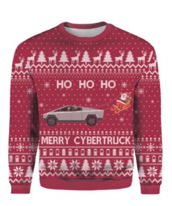 Merry Cybertruck Christmas Sweater