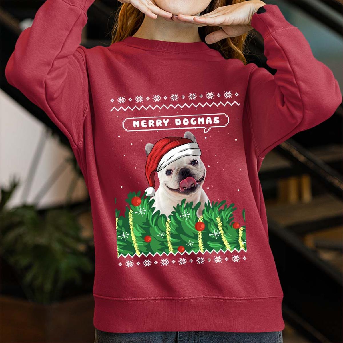 Merry Dogmas Custom Pet Ugly Sweaters