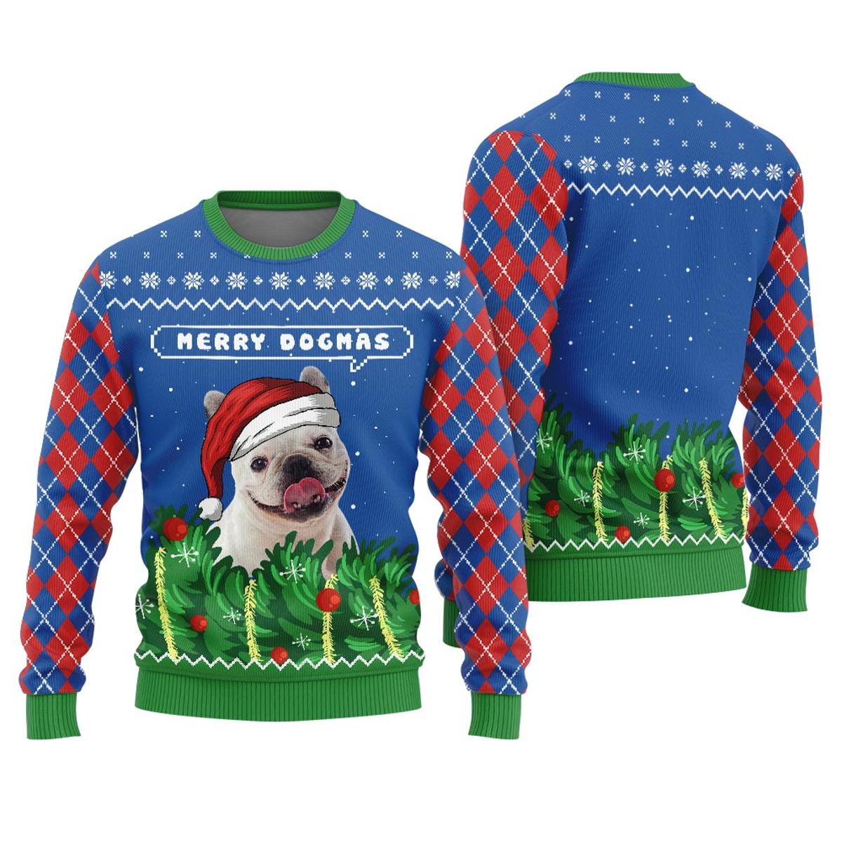 Cool Meowy Christmas Custom Cat Funny Christmas Sweaters