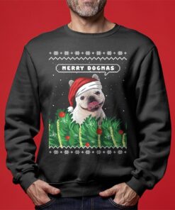 Merry Dogmas Personalized Dog Christmas Sweater