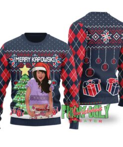 Merry Kapowski Saved By The Bell Funny Christmas Sweater