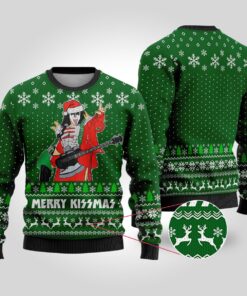 Merry Kissmas Funny Ugly Christmas Sweater