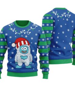 Merry Yeti To Party Christmas Sweater