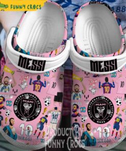 Messi Inter Miami Soccer Crocs Shoes