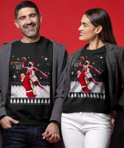 Michael Jordan Funny Ugly Christmas Sweater