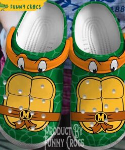 Michelangelo Teenage Mutant Ninja Turtles Crocs Sandals