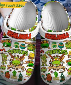 Michelangelo Teenage Mutant Ninja Turtles Crocs Sandals