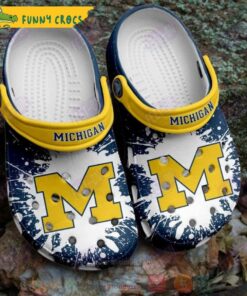 Michigan Wolverines Ncaa Crocs Sandals