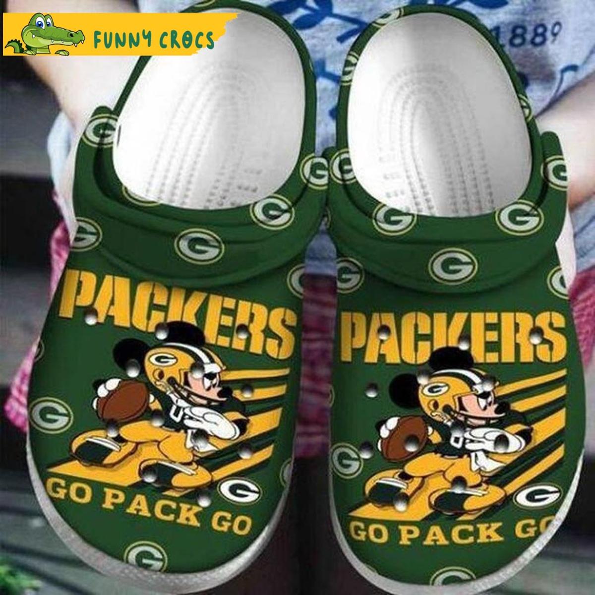 Nfl Crocs Green Bay Parkers Shoes