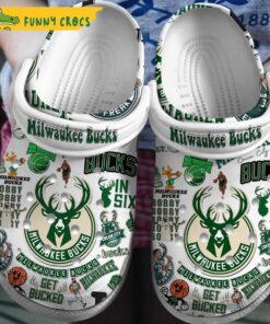 Milwaukee Bucks Nba Crocs Clog Shoes